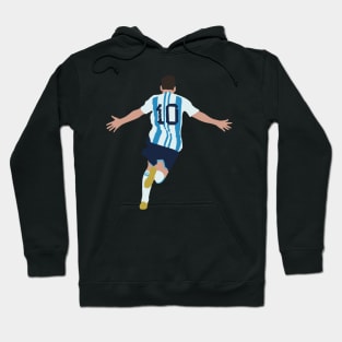 Lionel Messi minimalist illustration Hoodie